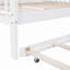 Lit en bois avec couchette-488400361