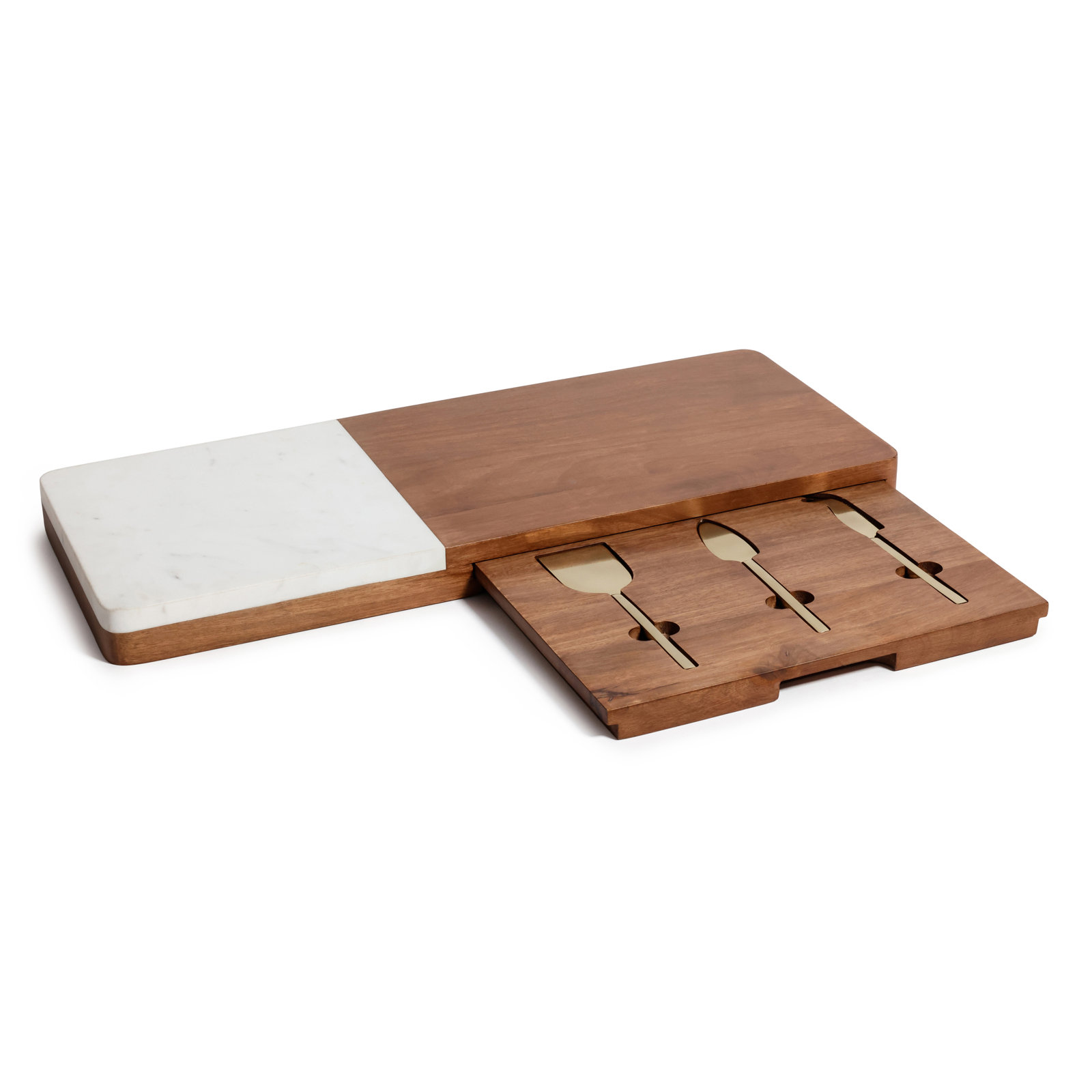 Marble and Mango Wood Cheese Board