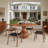 Otelia Round Solid Wood Dining Table Chairs Sets For 4-1711682476-1711682513