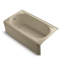 Memoirs® 60" x 32" Alcove/Tile in Soaking Cast Iron Bathtub-10978201
