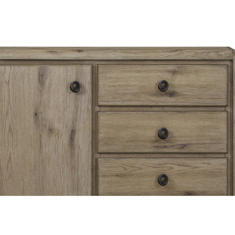 Commode d'appoint English Knotty Oak