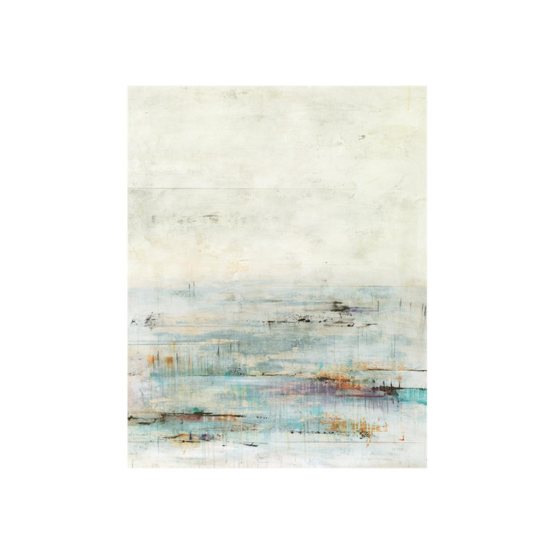 Lucid Clearing Print by Christopher Peter, 60" H x 47" W x 1.5" D, Knife Gel