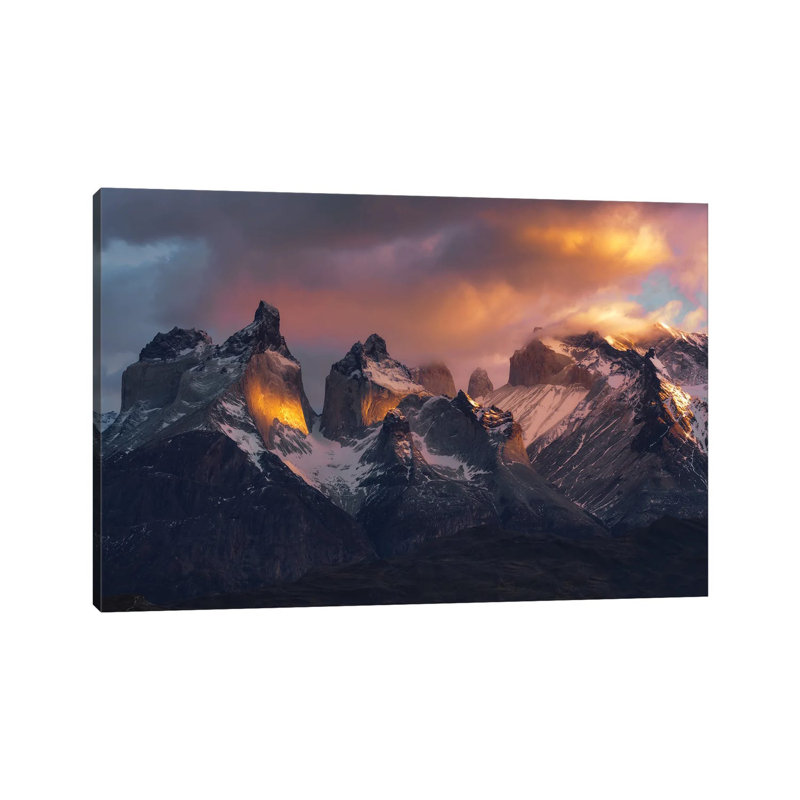 Ottawa Canada City Skyline 1 Piece Single Picture Frame and Floater Frame Wall Art on Canvas, 101.6 cm H x 66.04 cm W