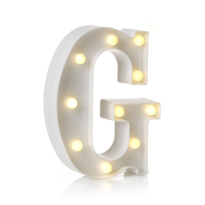 Klehm LED Alphabet Light Up Letters and Numbers