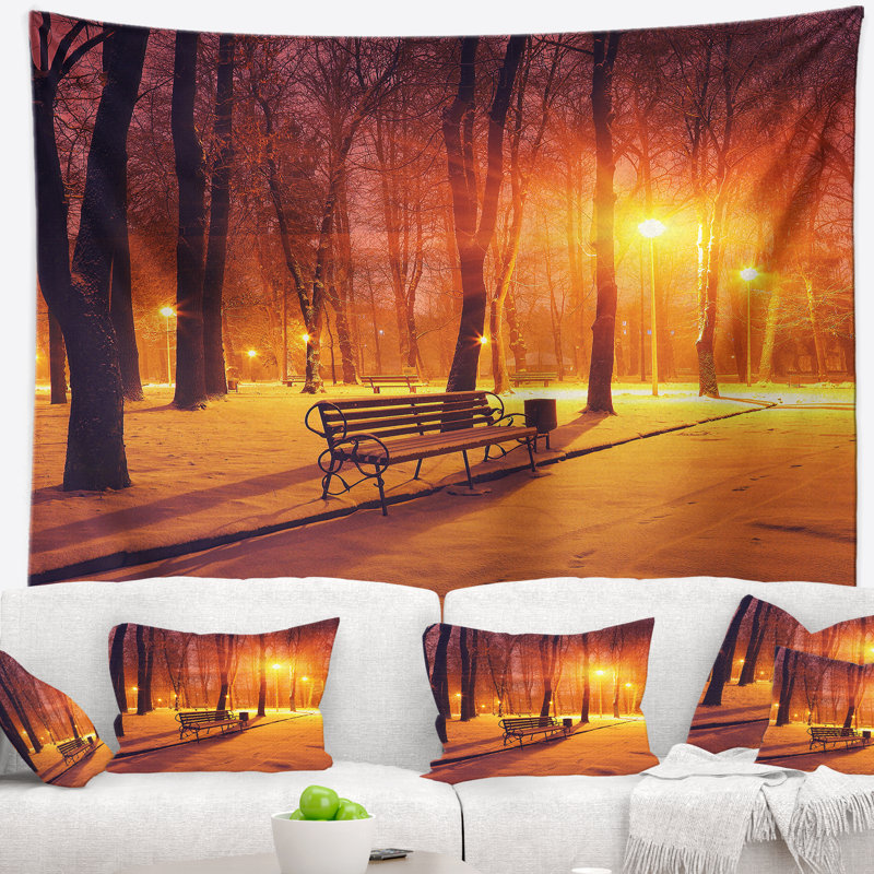 Polyester Tapestry, 50" H x 60" W