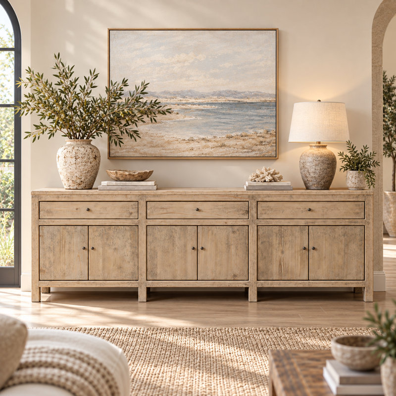 18 in. W Solid Wood Sideboard