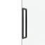Portes de verre élégantes en acier inoxydable style de vie minimaliste