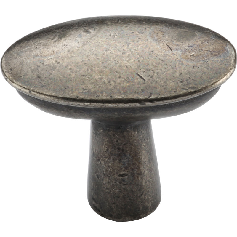 Mila Knob, 1.5, Medium White Bronze