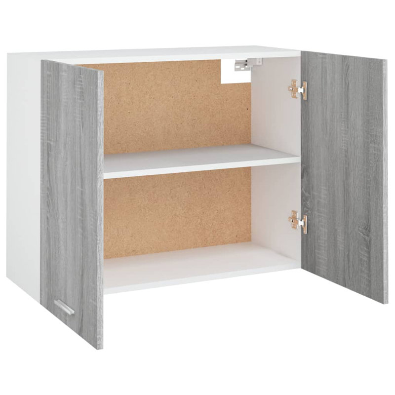 Armoire suspendue vidaXL Lyon Sonoma gris 80 x 31 x 60 cm, Gris