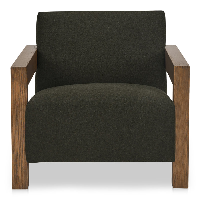 Revêtement en mélange de laine Alysa, Green Polyester Blend