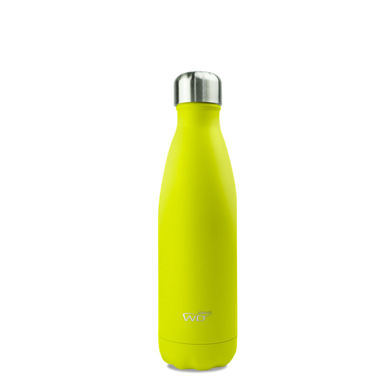 16,9 oz. WD Lifestyle Bouteille d'eau isolée en acier inoxydable, Lime