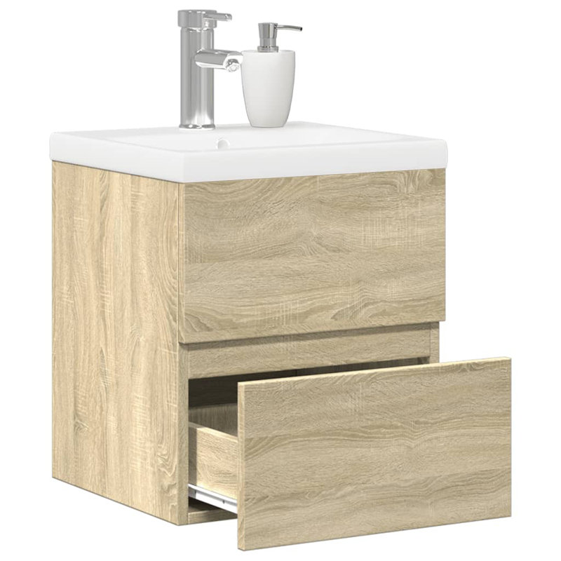 Rowanne Bathroom Vanity, Sonoma Oak