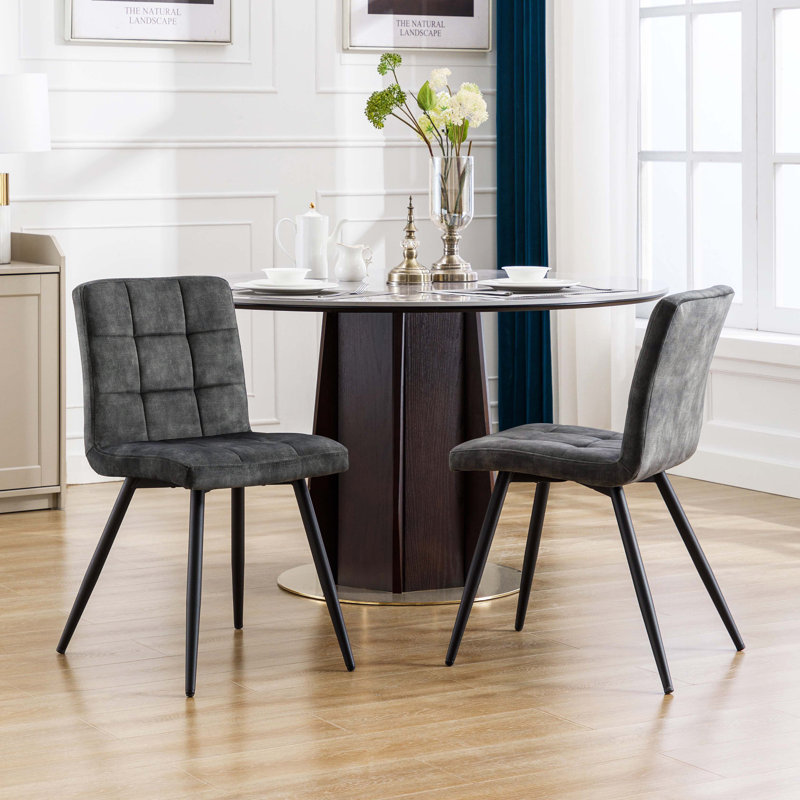 Upholstered Dining Chair, Green