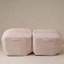 Canapé-lit convertible simple pliable, rose, la partie droite du produit complet.-1414527343