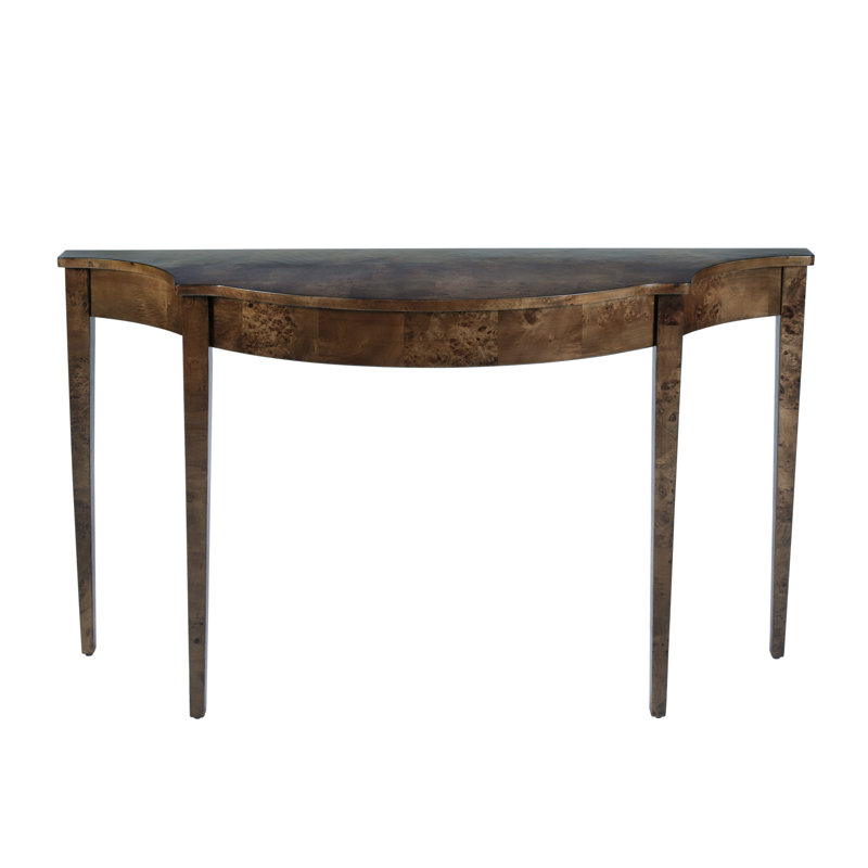 Console Ameriana, H 32,25 po x l 54 po x P 15 po, Brun