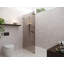 Ursa 36 po. X 78 po. Panneau de douche fixe teinté bronze entièrement sans cadre-89211432