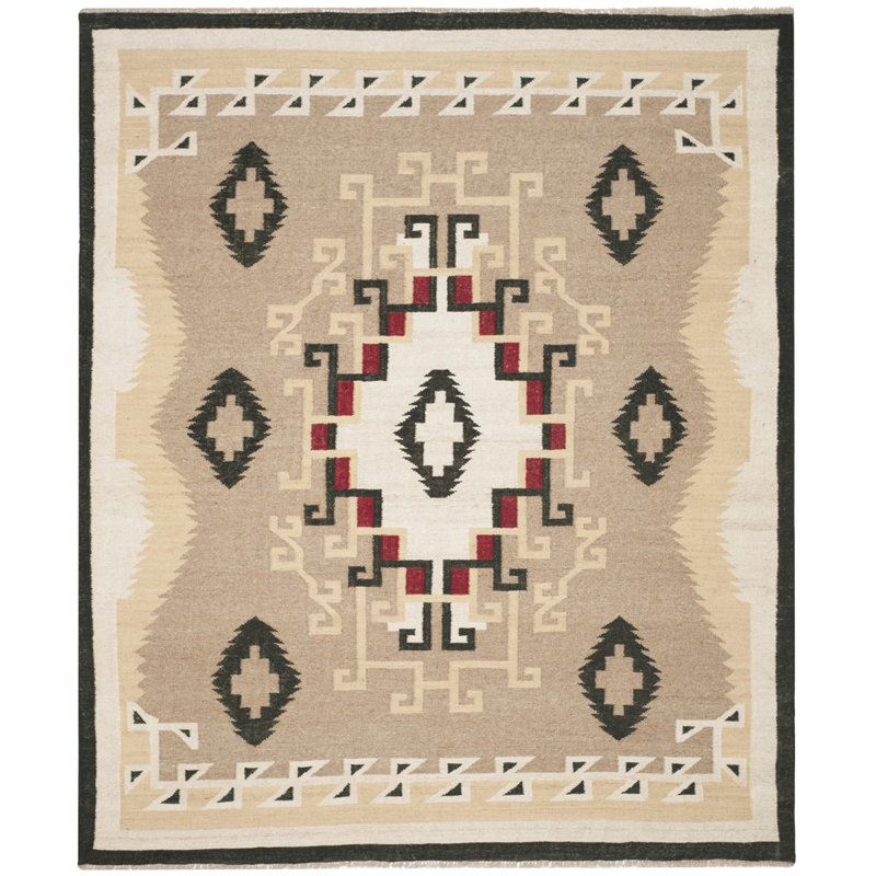 Ralph Lauren High Mountain Wool Geometric Rug, Rectangle 9' x 12'
