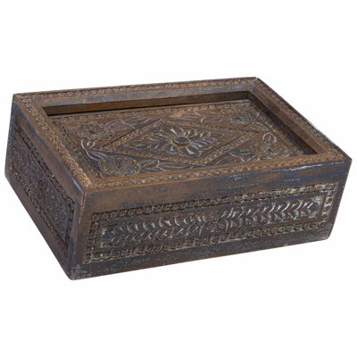 Langley Street Solid Wood Crate