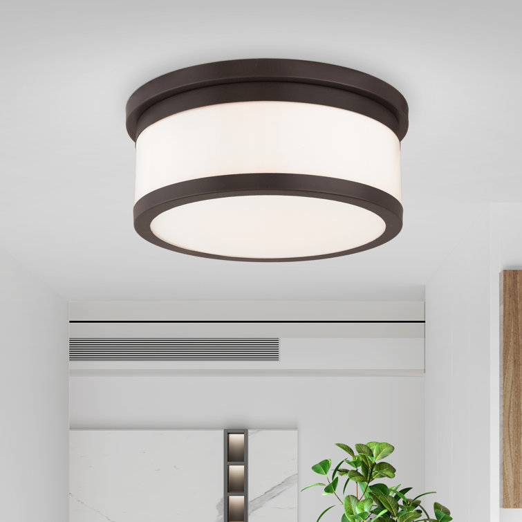 Celso Glass Flush Mount