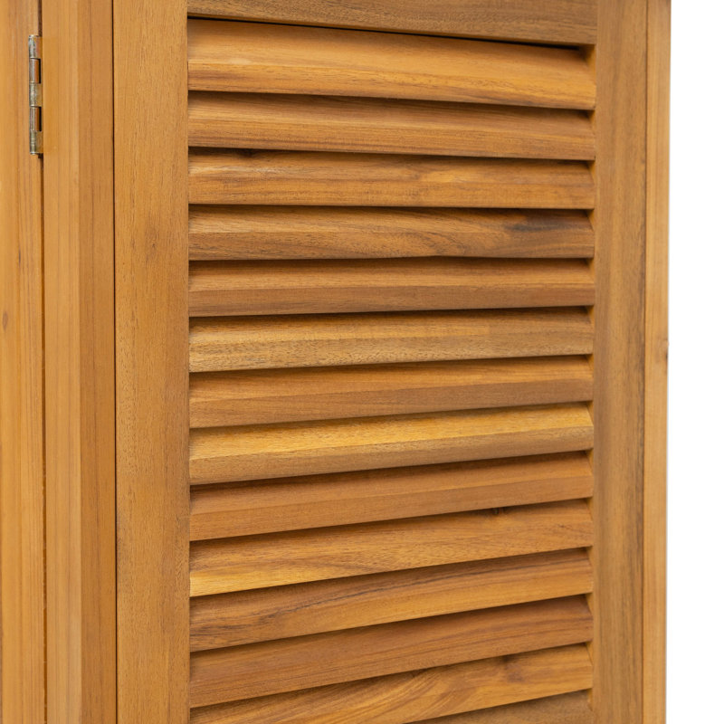 Armoire en bois d'acacia Kedzie