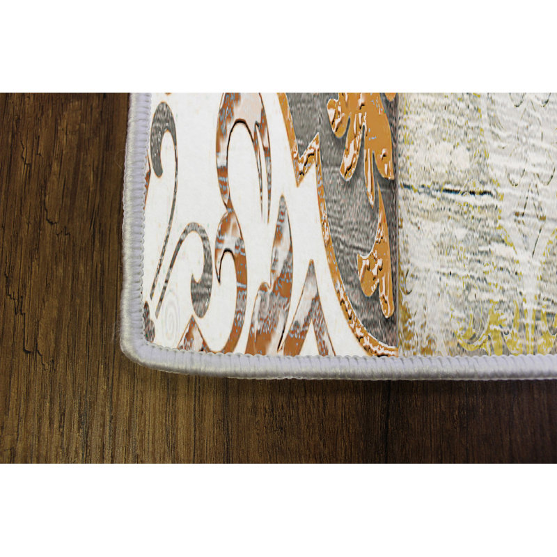 Premium Hall Carpet (3.3 x 6.6 ft), 100% Polyester, 0.4 in Pile Height | Antibacterial, Non-Slip PVC Dot Underside | Machine Washable, 3D Digital Printing | Ideal for Living Room, Bedroom, and Entryway Decor