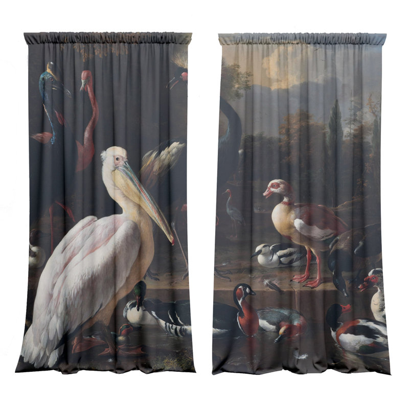 Melway Velvet Blackout Curtain Panel Pair, 148cm Width x 350cm Drop