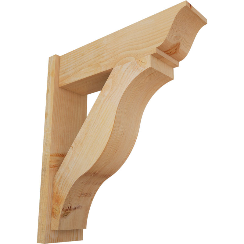 Persienne Funston traditionnelle, P 28 po x H 32 po, Sapin Douglas de 8 po (sciage brut)