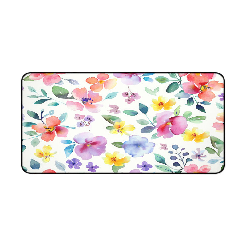 Polyester Desk Pad, 14.4x12.1