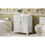 Ensemble de meuble-lavabo simple 29,37 po avec plateau en résine Takhia-1571033559