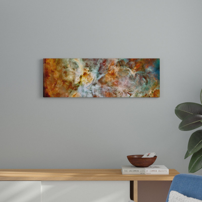 « carina nebula hubble space », reproduction d’art sur toile, H 16 po x l 48 po x P 1,5 po
