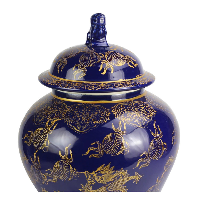 Mcaleer Handmade Porcelain China Ginger Jar