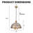 Modern 3 - Light Dimmable Chandeiler