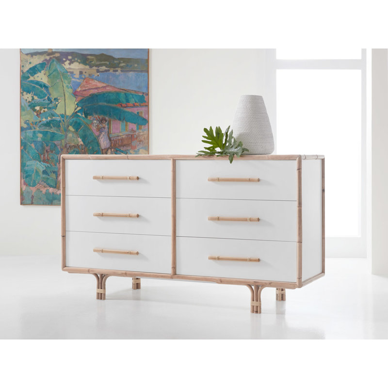 Bamboo 6 - Drawer Dresser