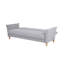 Clicto Fabric Click-Clark 3 Seater Sofa Bed with Storage-1039569622