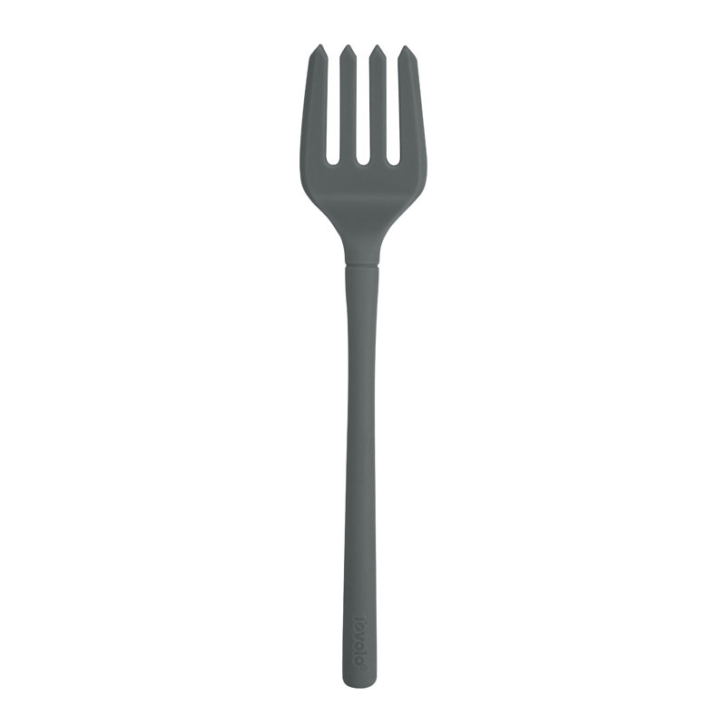 Fourche Flex-Core entièrement en silicone gris anthracite, Gris anthracite