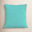 Casual Cushion Solid Sunbrella® Fabric 1-Piece Indoor/Outdoor Square Throw Pillow, 15"W x 15"L, Canvas Aruba-414156989-491127216