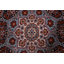 Tapis turc traditionnel à médaillon floral 9 x 13