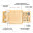 Union Rustic Kynnadi Bamboo Cheese Board