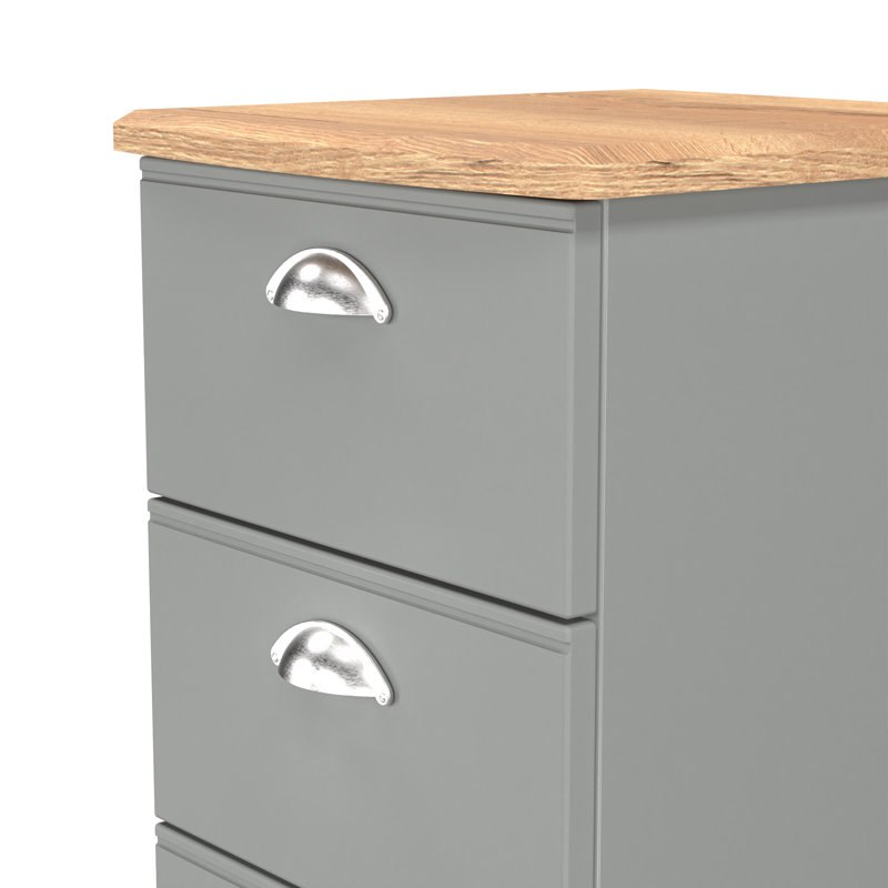 Daneil 40cm W Manufactured Wood Bedside Table