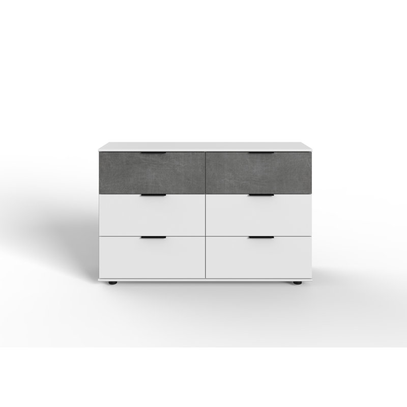 130 cm W Chest of 6 Drawers