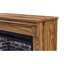 Electric Fireplace 28 Inch Media Hub - 11 Temperature Options, Overheat Protection, Replaceable Heater Insert, High Security Features Tv Centre With 5000 /H Heat, Double Device, Realistic Flame