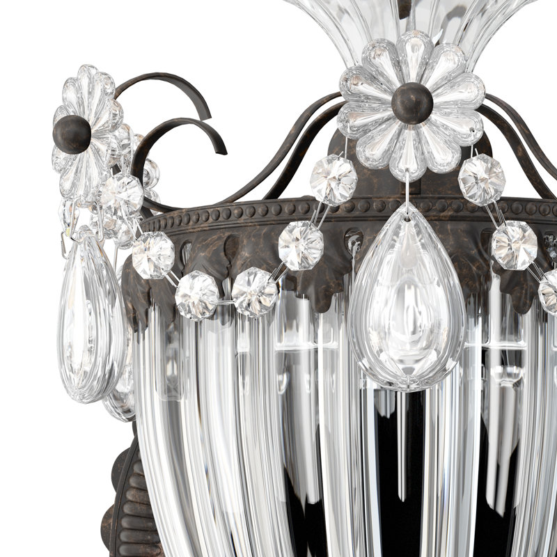 Bagatelle 1 - Light Armed Sconce, Aurelia, Heritage Clear