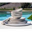 Marnie Polypropylene Plastic Dinnerware - Set of 12-305032371