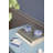 Set of 3 Decorative Blue and White Porcelain Boxes, Chinoiserie Storage Boxes for Jewelry, Trinkets, and Keepsakes