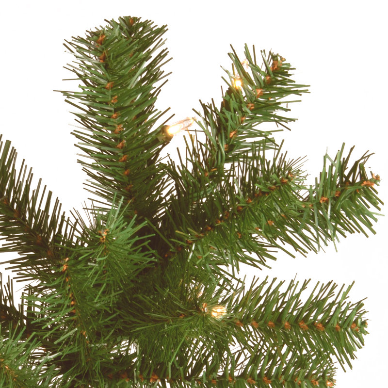 The Holiday Aisle® North Valley Spruce Tree with Clear Lights, 4.5 FT
