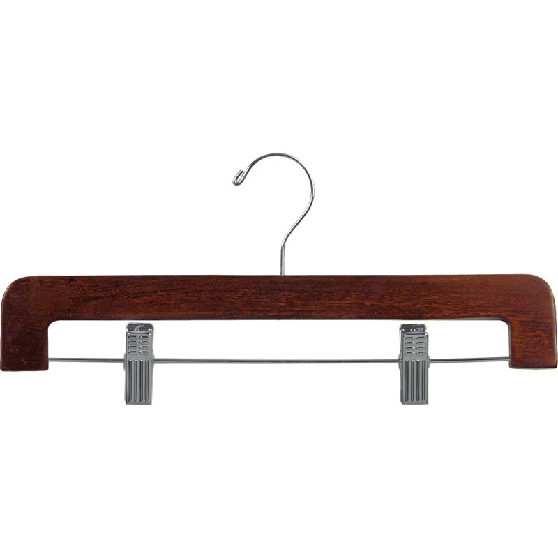 Cintre pour pantalons Winthrop, Noyer / Chrome