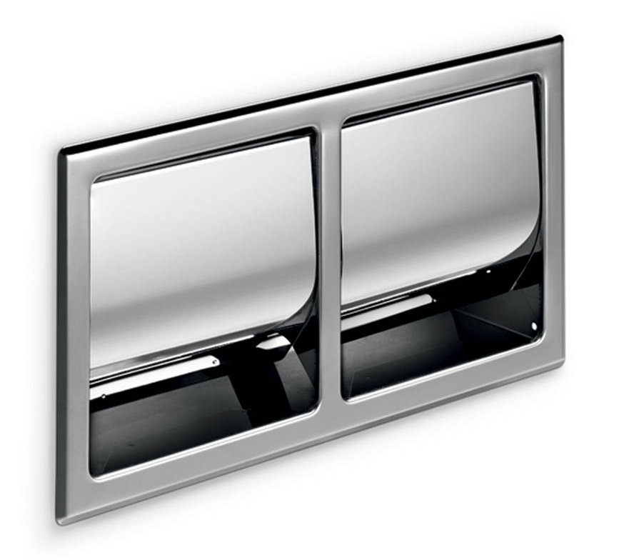 Hotellerie Recessed Toilet Paper Holder WS Bath Collections