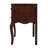 Beasley 25 in. W Rectangular Wood 2 Drawer Nightstand, Brown