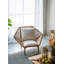 Chaise de loisirs en teck 41 po x 32 po x 29,5 po Tectona