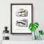 Salamander Illustrations PL. 18 by Charles d' Orbigny - Picture Frame Painting Print-55613439-55613440